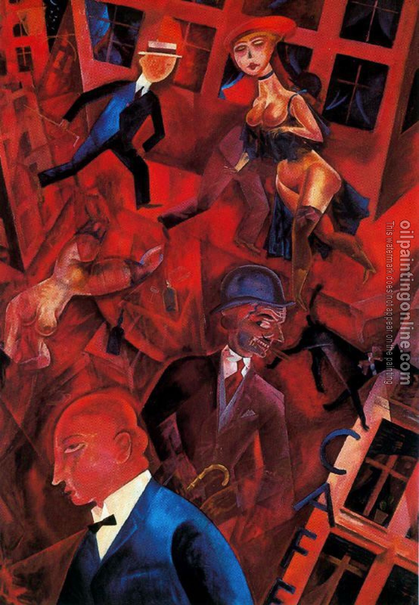 George Grosz - Metropolis